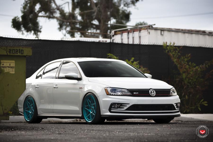 Volkswagen Jetta GLI on Vossen Wheels (LC-109T) '2018